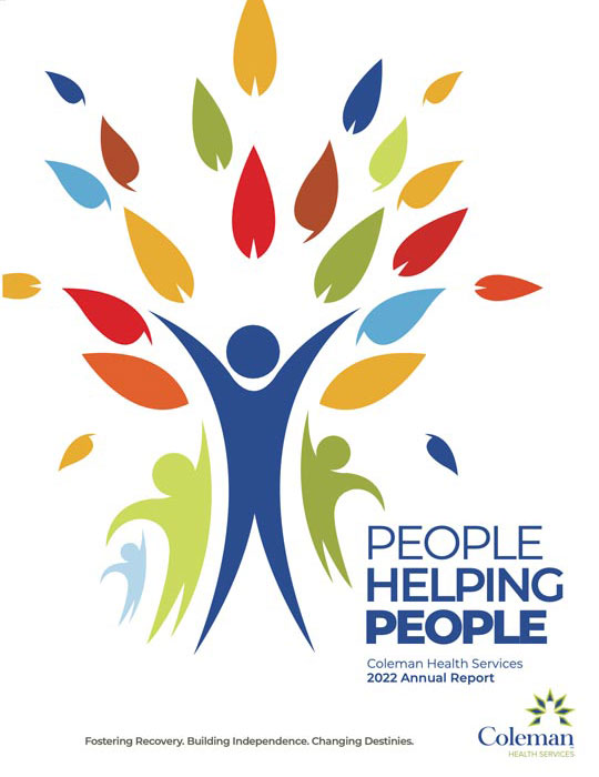 Coleman Health Services 2022 Annual Report cover
